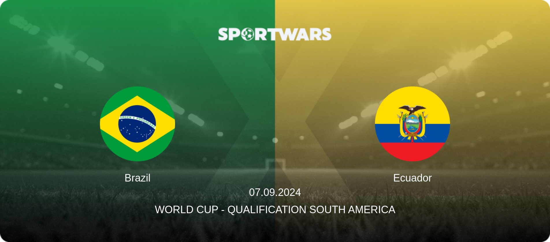 Brazil — Ecuador, 07.09.2024 — World Cup - Qualification South America (match preview)