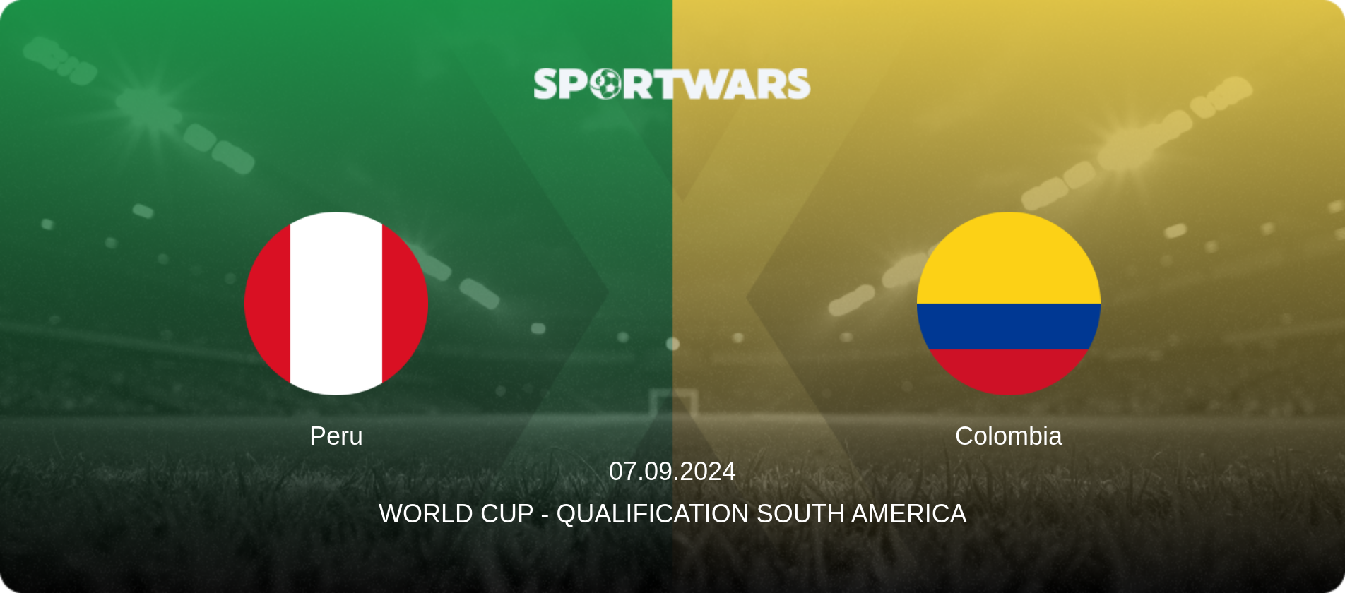 Peru — Colombia, 07.09.2024 — World Cup - Qualification South America (match preview)