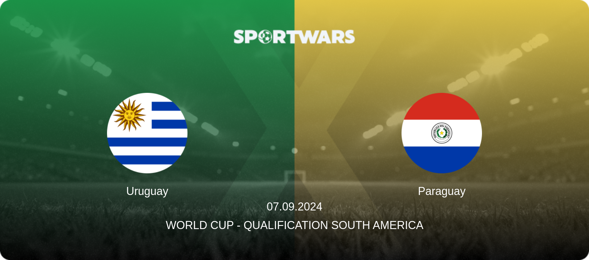 Uruguay — Paraguay, 07.09.2024 — World Cup - Qualification South America (match preview)