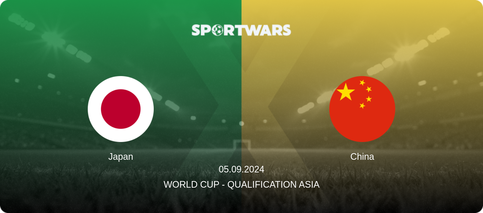 Japan — China, 05.09.2024 — World Cup - Qualification Asia (match preview)