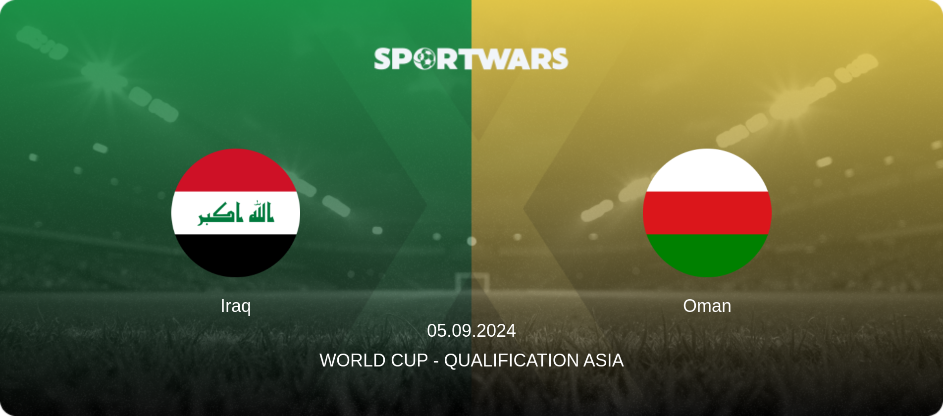 Iraq — Oman, 05.09.2024 — World Cup - Qualification Asia (match preview)