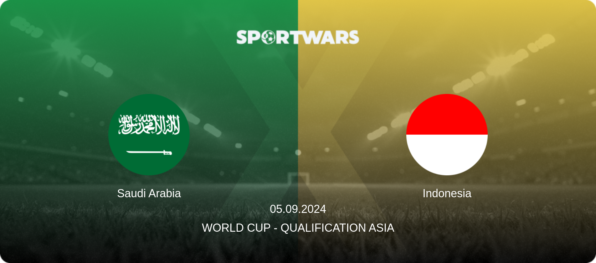 Saudi Arabia — Indonesia, 05.09.2024 — World Cup - Qualification Asia (match preview)