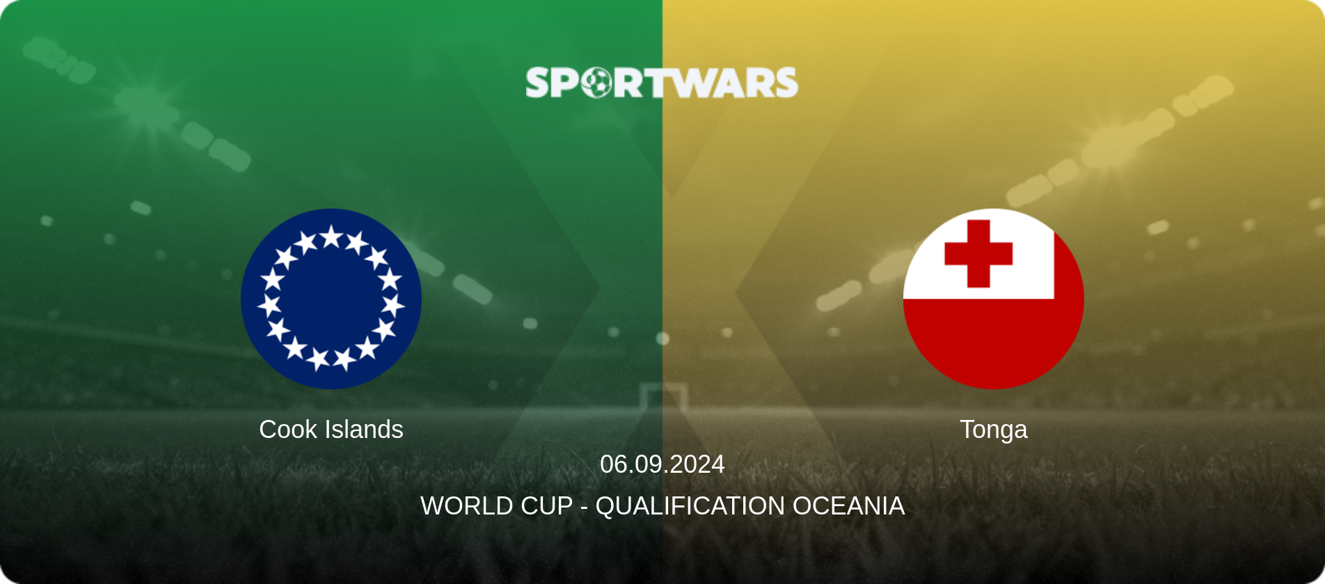 Cook Islands — Tonga, 06.09.2024 — World Cup - Qualification Oceania (match preview)