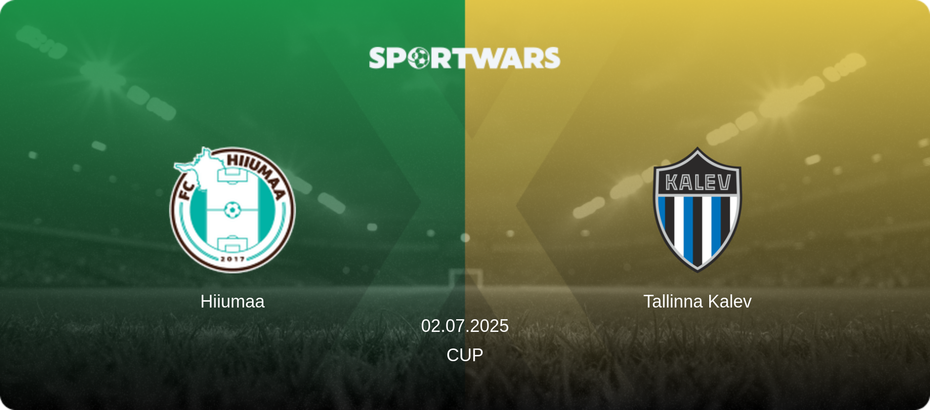 Hiiumaa — Tallinna Kalev, 02.07.2025 — Cup (match preview)