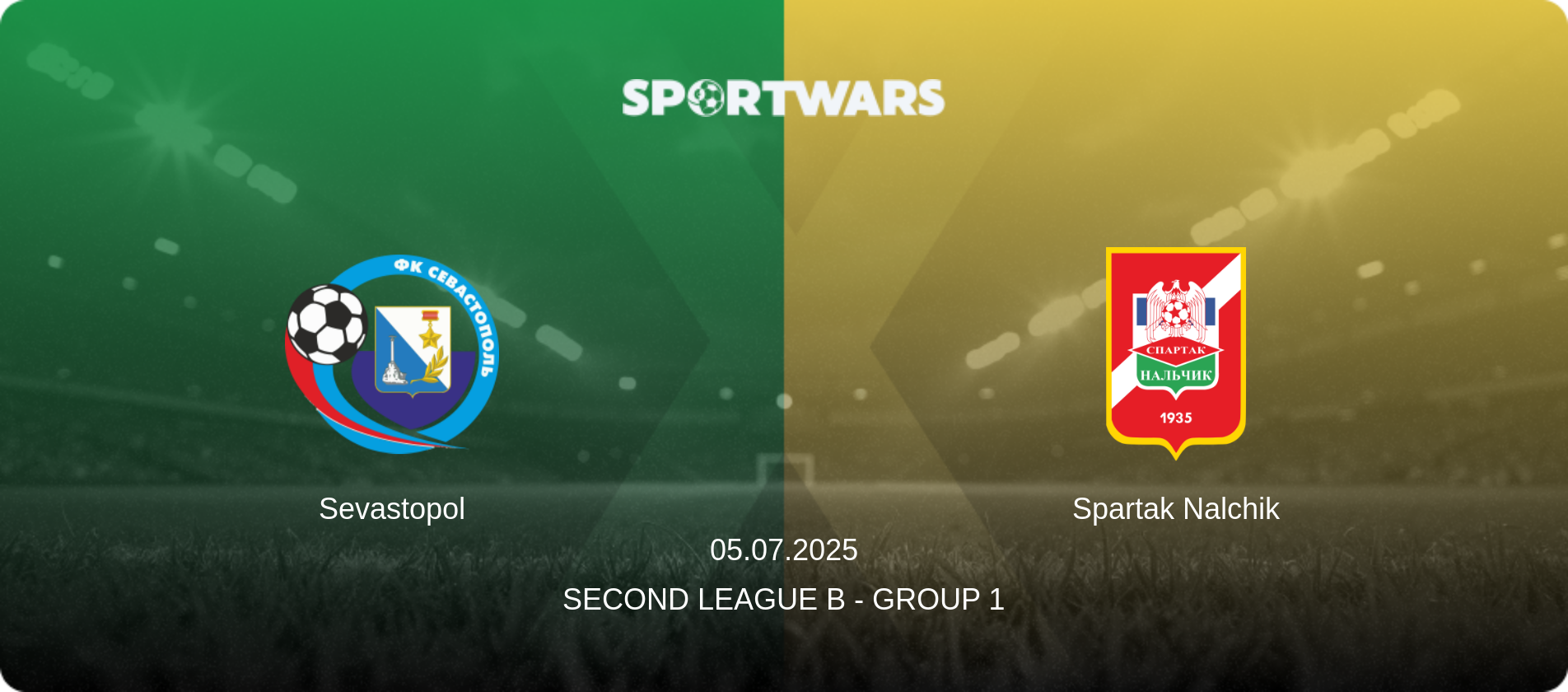 Sevastopol — Spartak Nalchik, 05.07.2025 — Second League B - Group 1 (match preview)
