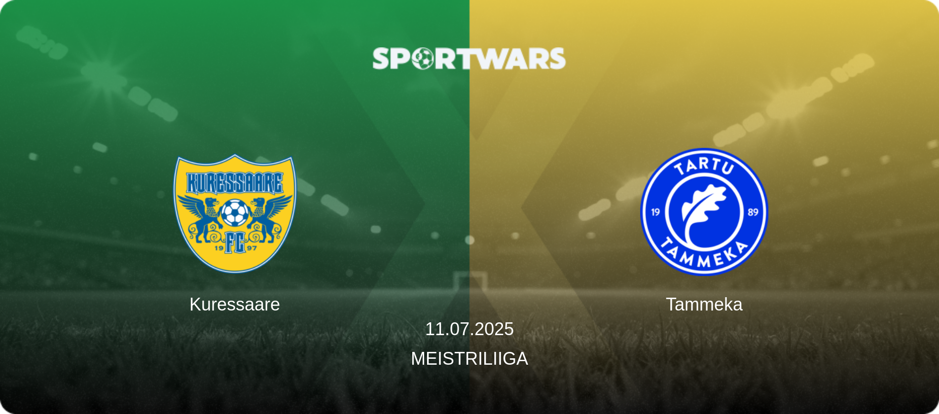 Kuressaare — Tammeka, 11.07.2025 — Meistriliiga (match preview)