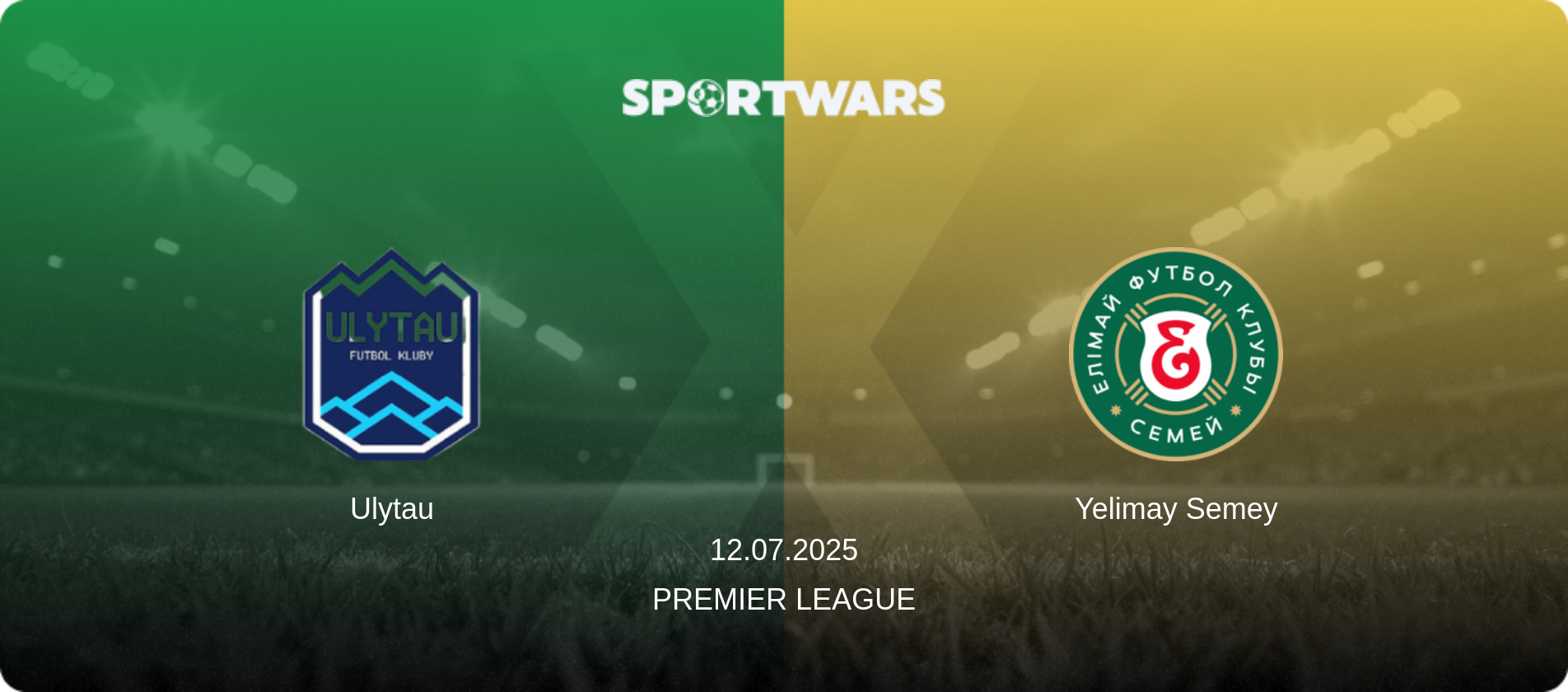 Ulytau — Yelimay Semey, 12.07.2025 — Premier League (match preview)