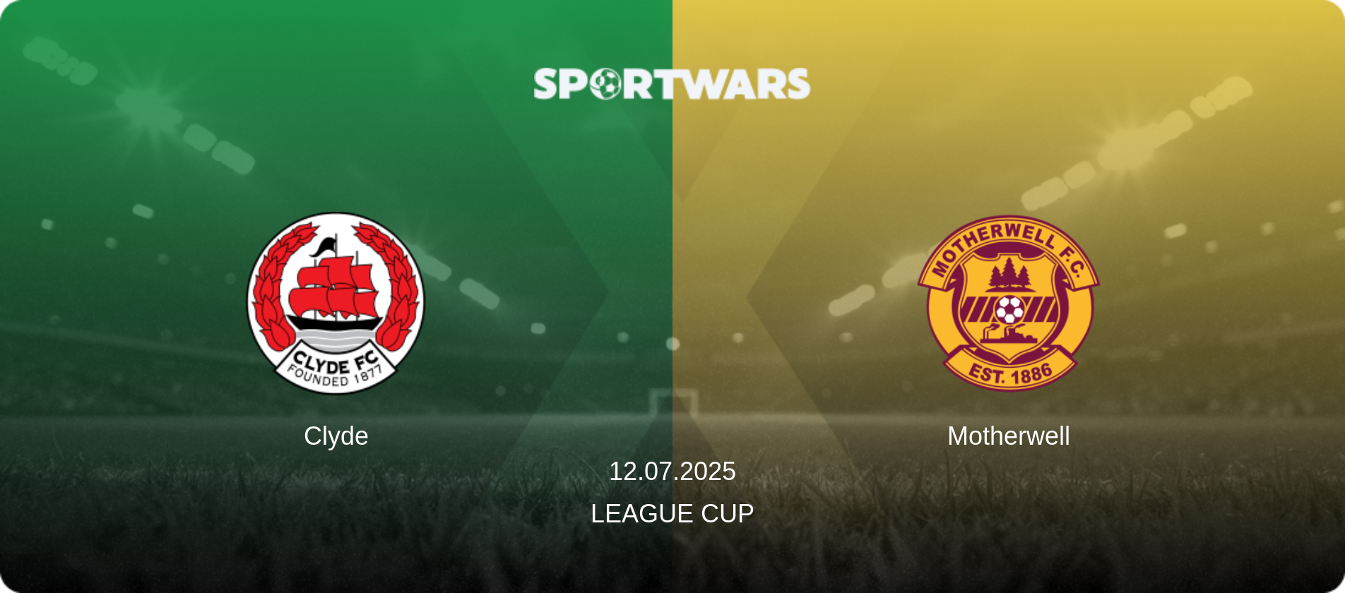 Clyde — Motherwell, 12.07.2025 — League Cup (match preview)