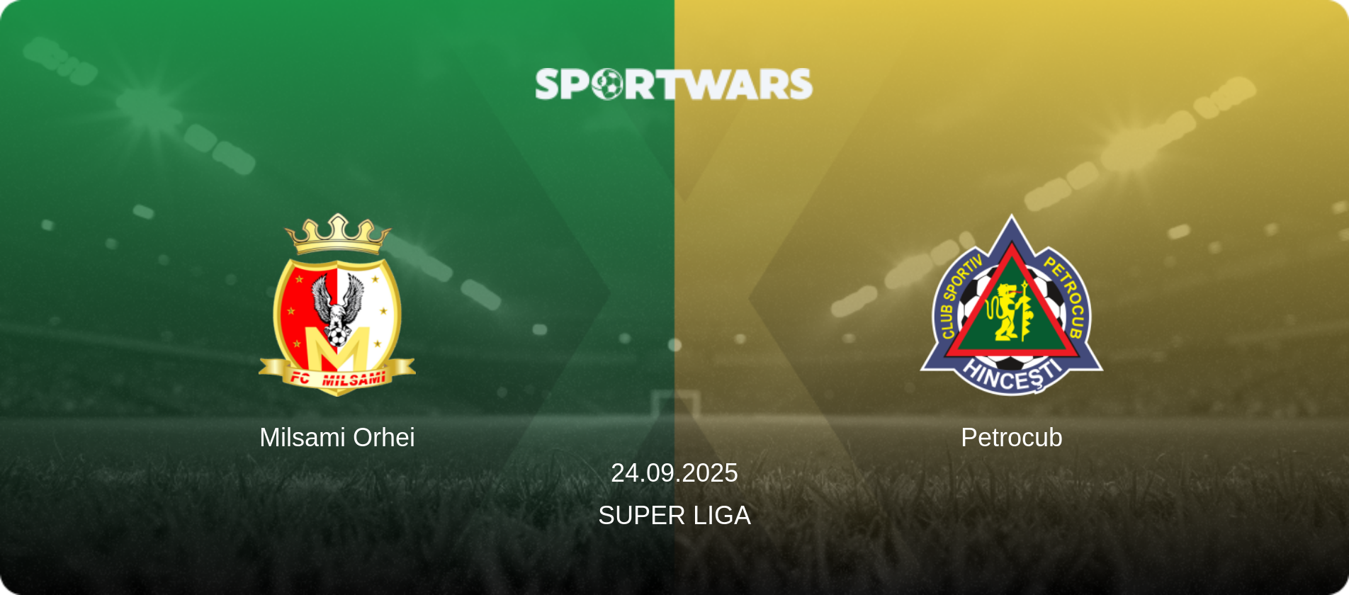 Milsami Orhei — Petrocub, 24.09.2025 — Super Liga (match preview)