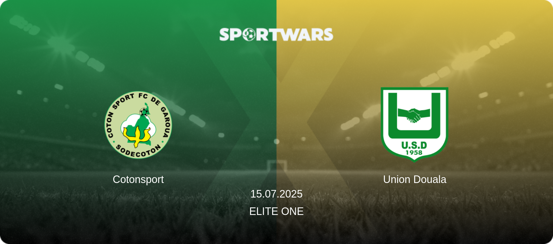 Cotonsport — Union Douala, 15.07.2025 — Elite One (match preview)