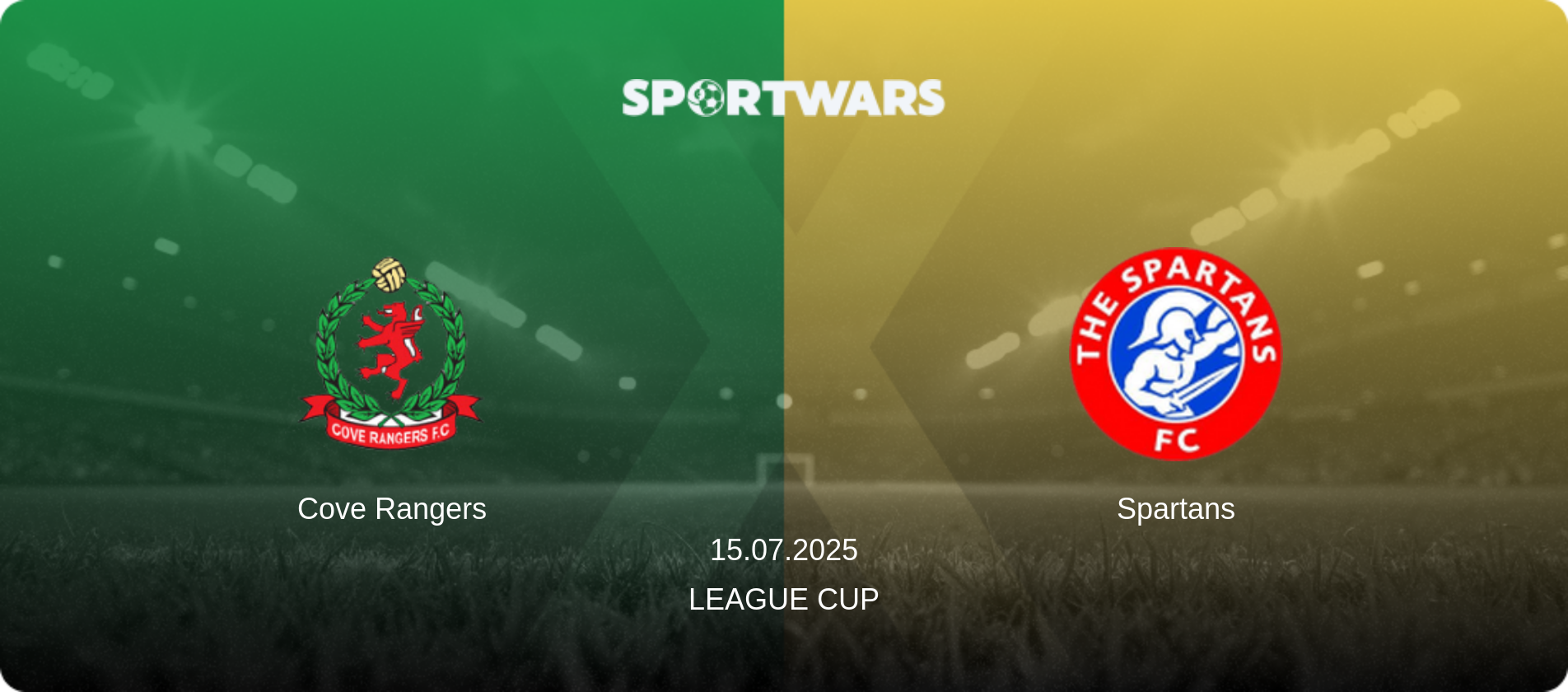 Cove Rangers — Spartans, 15.07.2025 — League Cup (match preview)