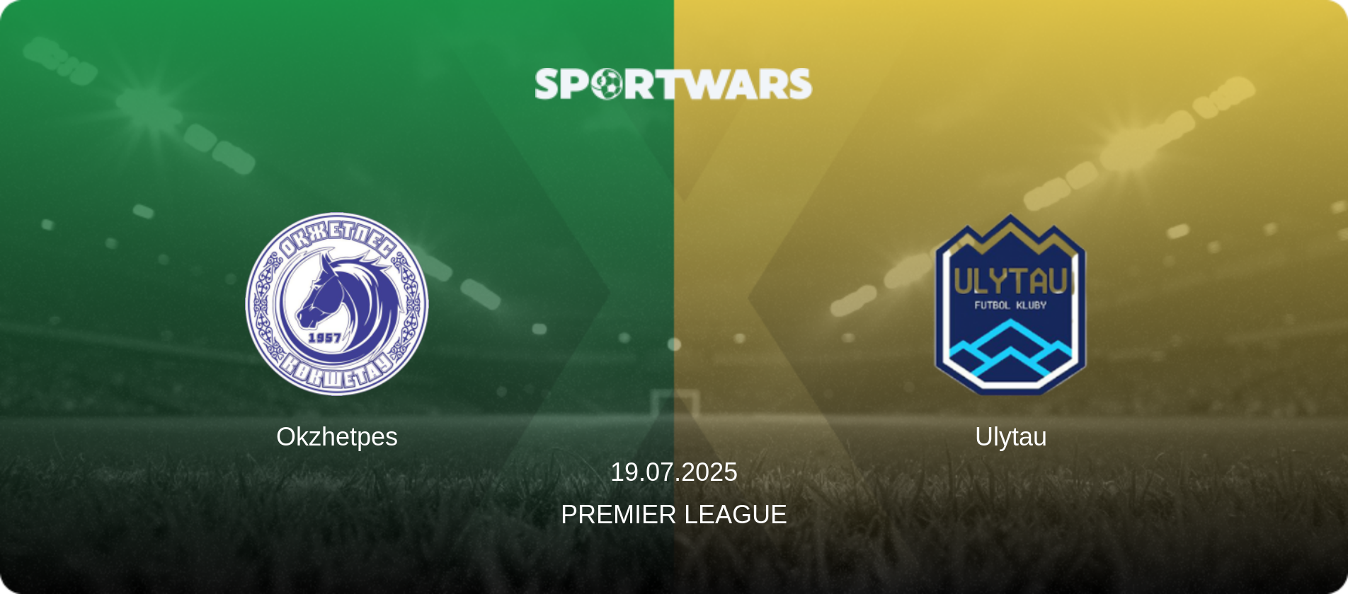 Okzhetpes — Ulytau, 19.07.2025 — Premier League (match preview)