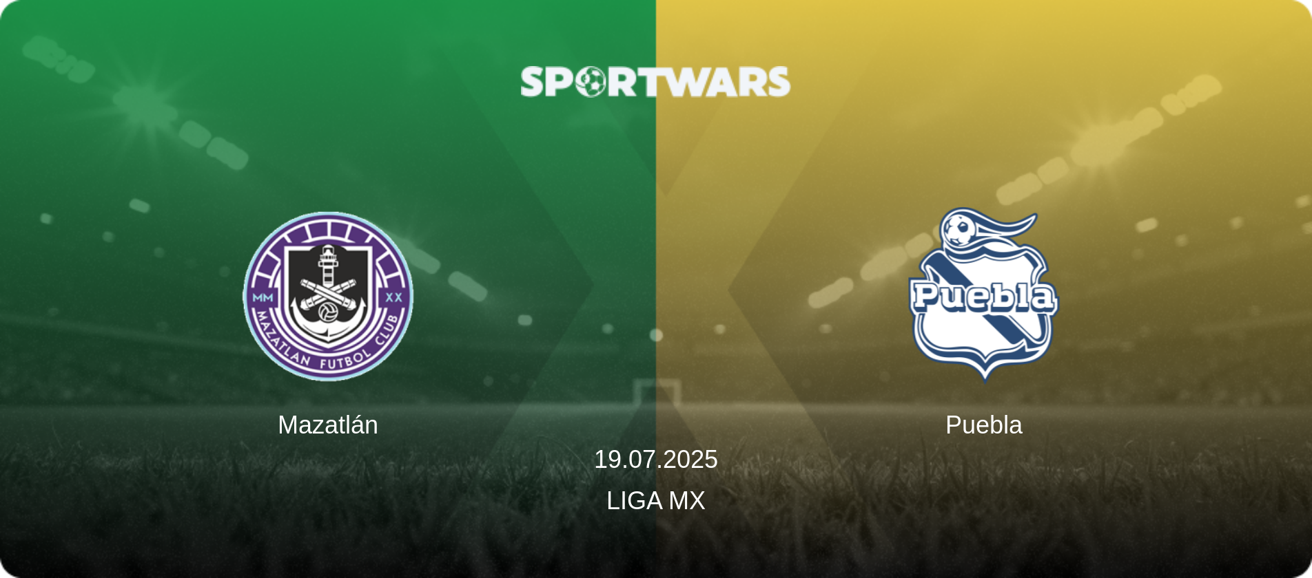Mazatlán — Puebla, 19.07.2025 — Liga MX (match preview)