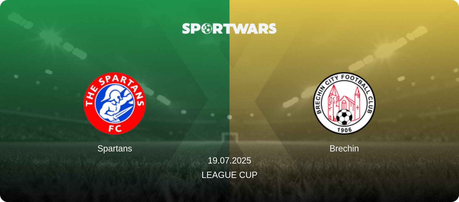 Spartans — Brechin, 19.07.2025 — League Cup (match preview)