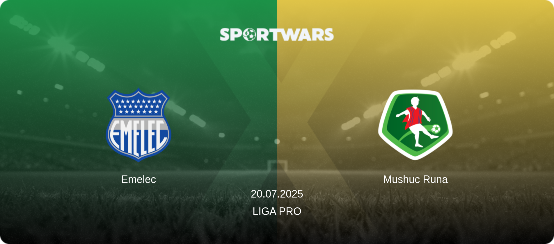 Emelec — Mushuc Runa, 20.07.2025 — Liga Pro (match preview)