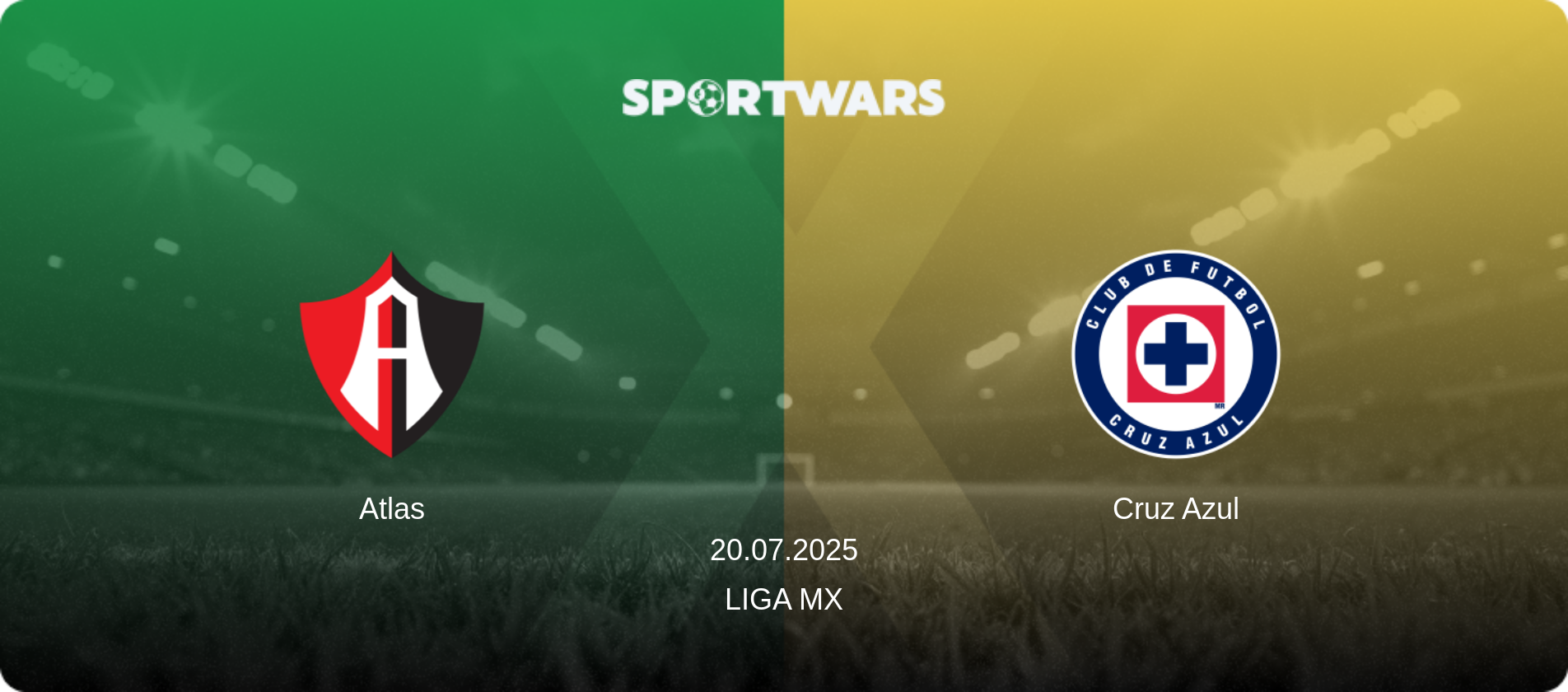 Atlas — Cruz Azul, 20.07.2025 — Liga MX (match preview)