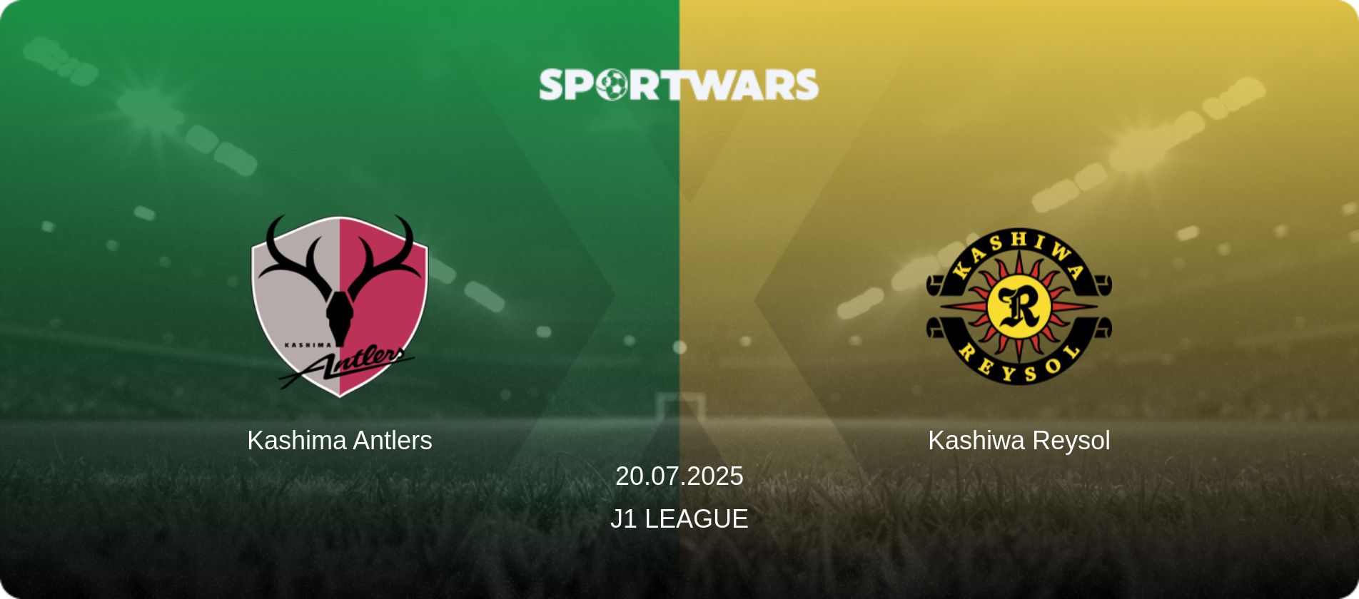 Kashima Antlers — Kashiwa Reysol, 20.07.2025 — J1 League (match preview)