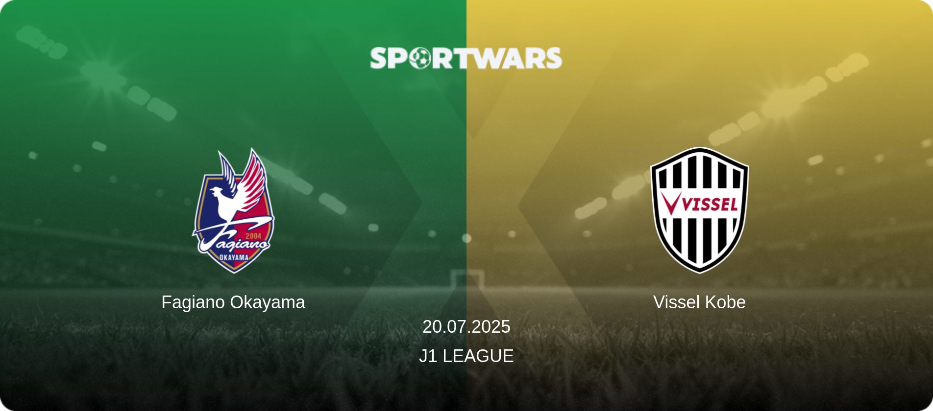 Fagiano Okayama — Vissel Kobe, 20.07.2025 — J1 League (match preview)