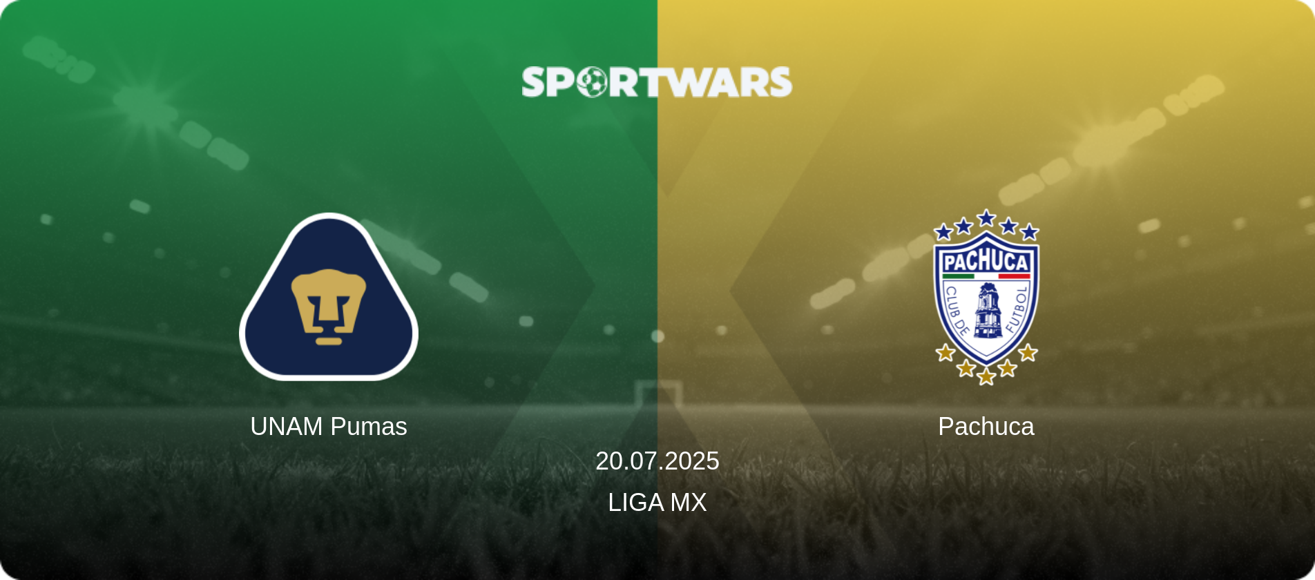 UNAM Pumas — Pachuca, 20.07.2025 — Liga MX (match preview)
