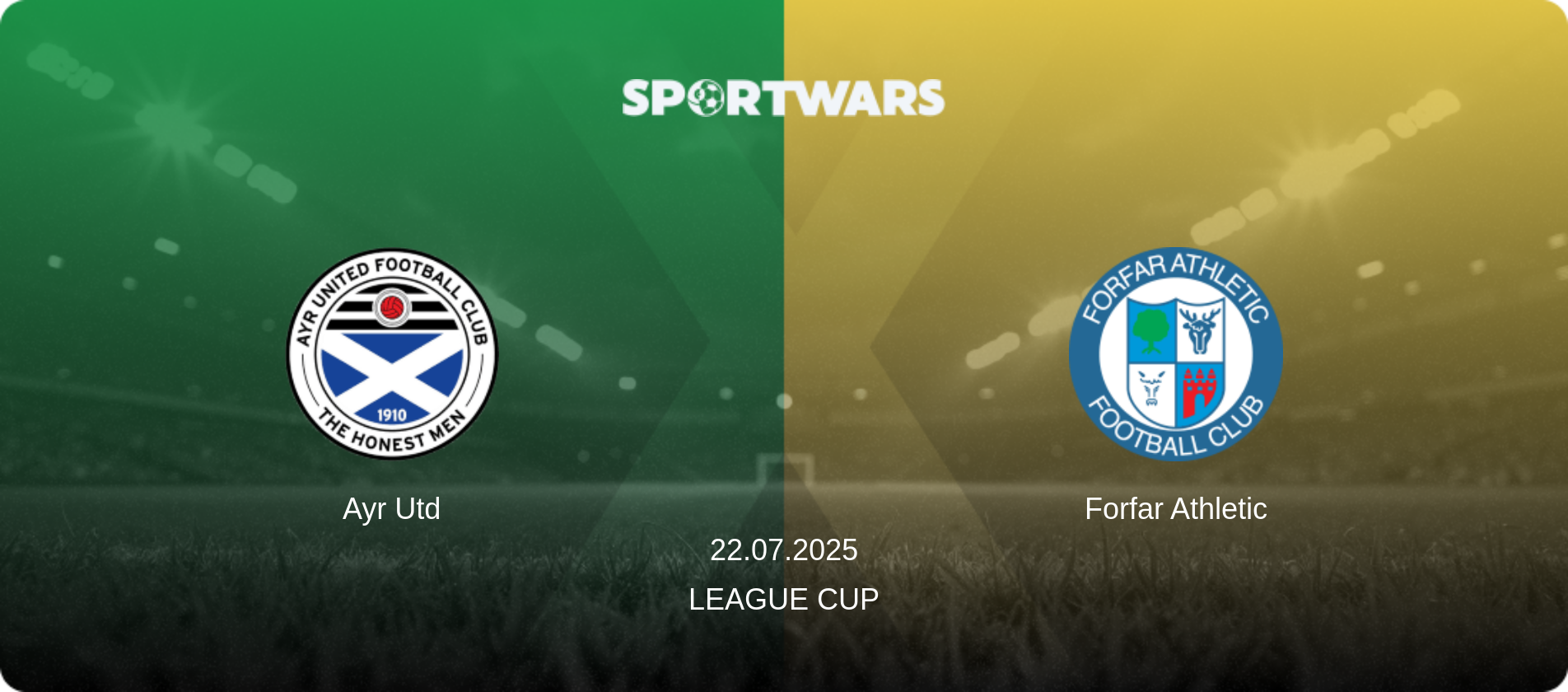 Ayr Utd — Forfar Athletic, 22.07.2025 — League Cup (match preview)