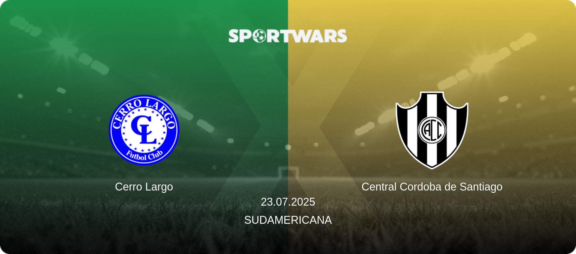 Cerro Largo — Central Cordoba de Santiago, 23.07.2025 — Sudamericana (match preview)