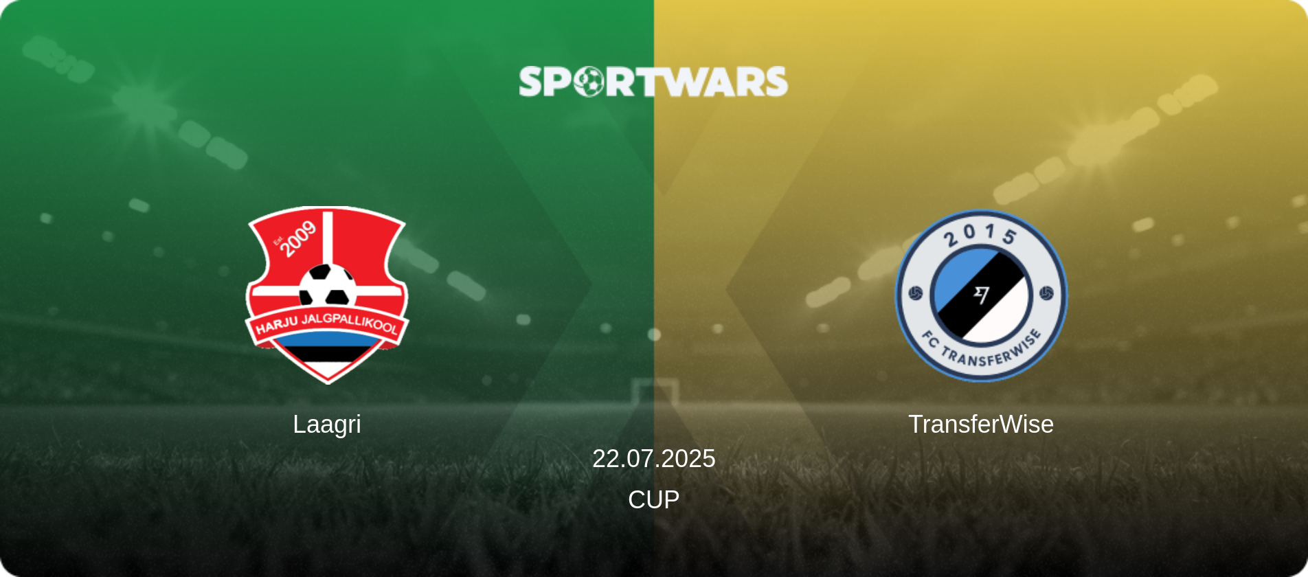 Laagri — TransferWise, 22.07.2025 — Cup (match preview)