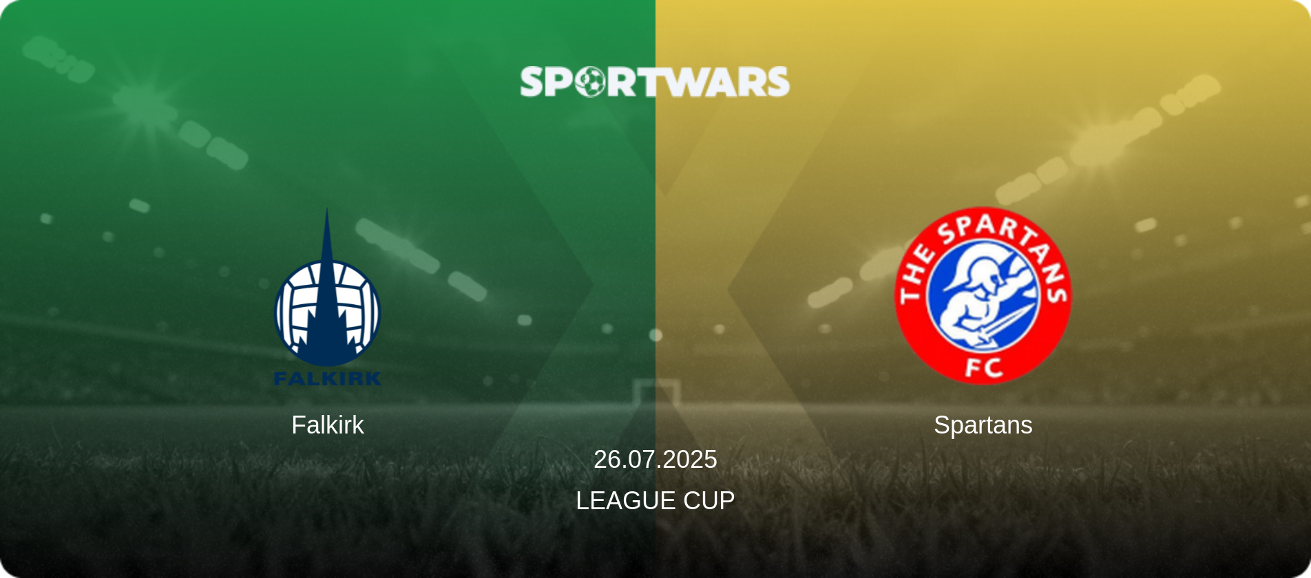Falkirk — Spartans, 26.07.2025 — League Cup (match preview)