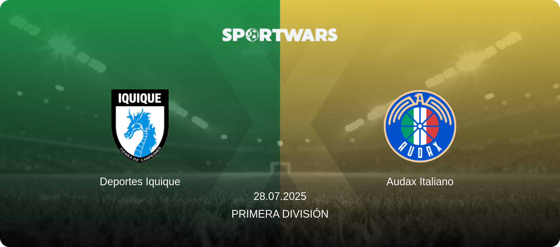 Deportes Iquique — Audax Italiano, 28.07.2025 — Primera División (match preview)