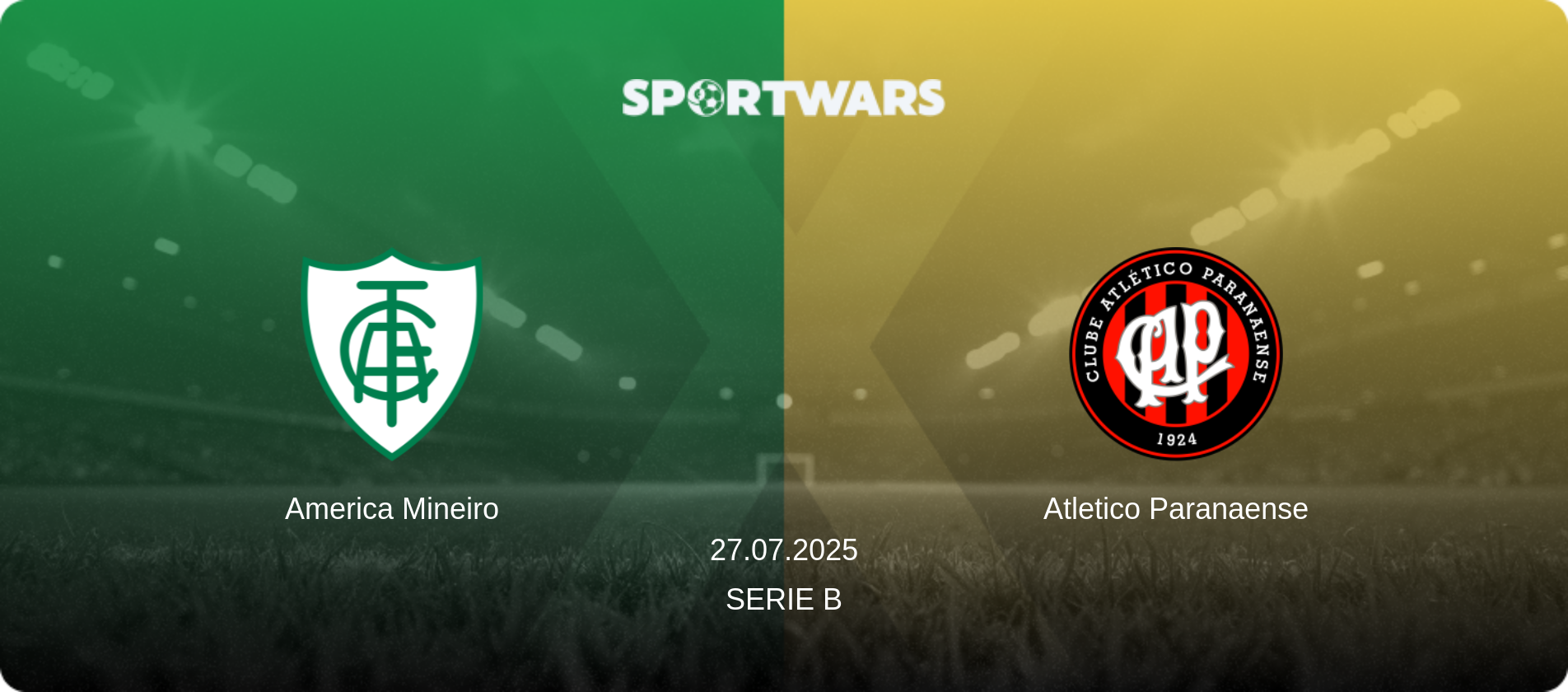 America Mineiro — Atletico Paranaense, 27.07.2025 — Serie B (match preview)