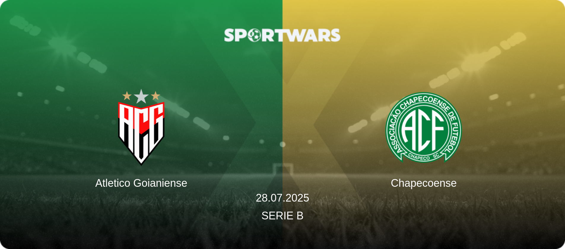 Atletico Goianiense — Chapecoense, 28.07.2025 — Serie B (match preview)