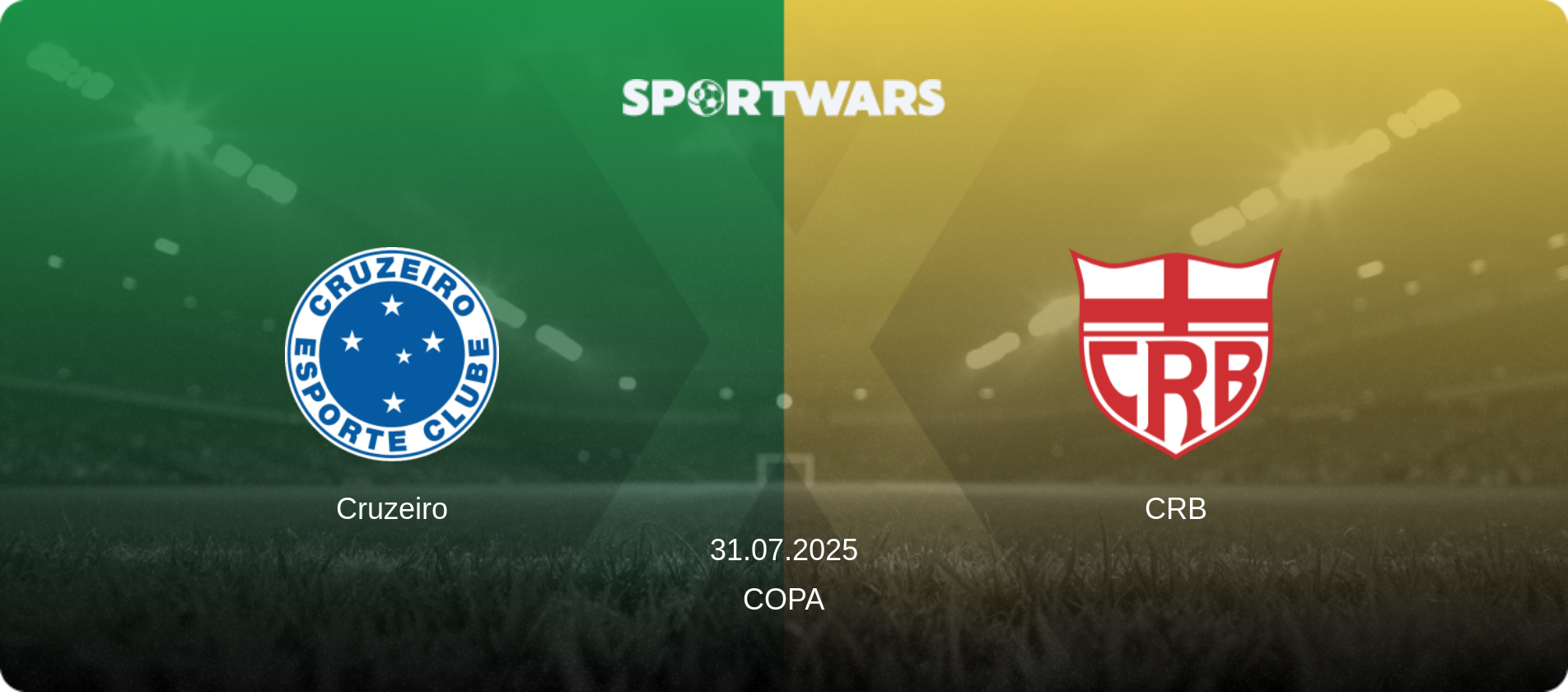 Cruzeiro — CRB, 31.07.2025 — Copa (match preview)