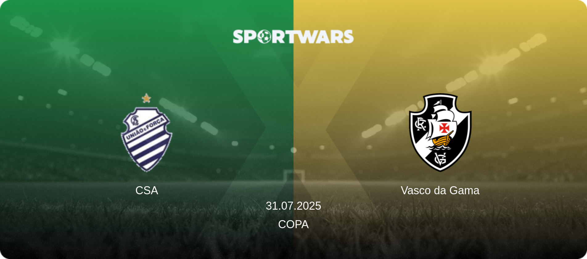 CSA — Vasco da Gama, 31.07.2025 — Copa (match preview)