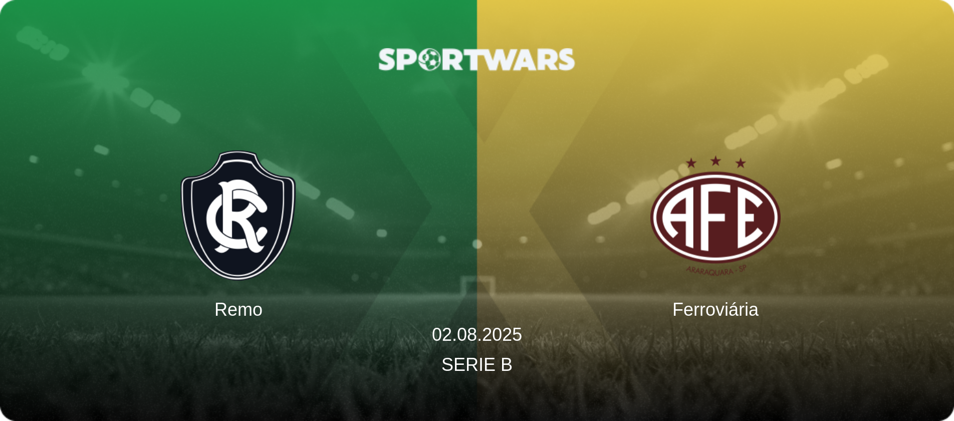 Remo — Ferroviária, 02.08.2025 — Serie B (match preview)