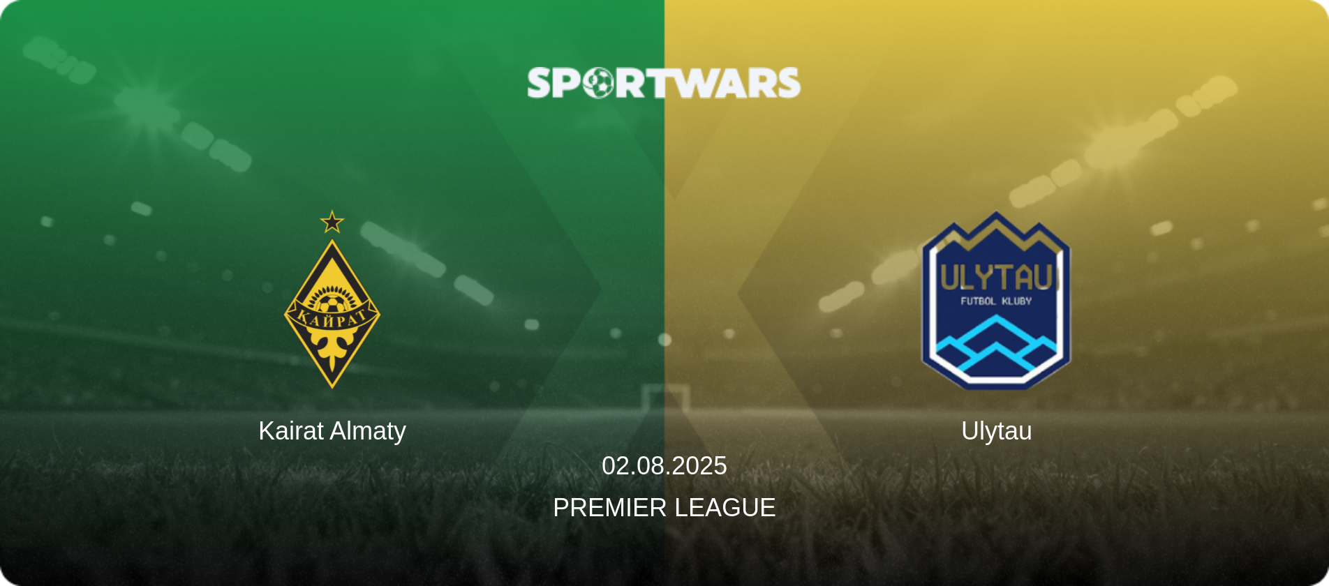 Kairat Almaty — Ulytau, 02.08.2025 — Premier League (match preview)