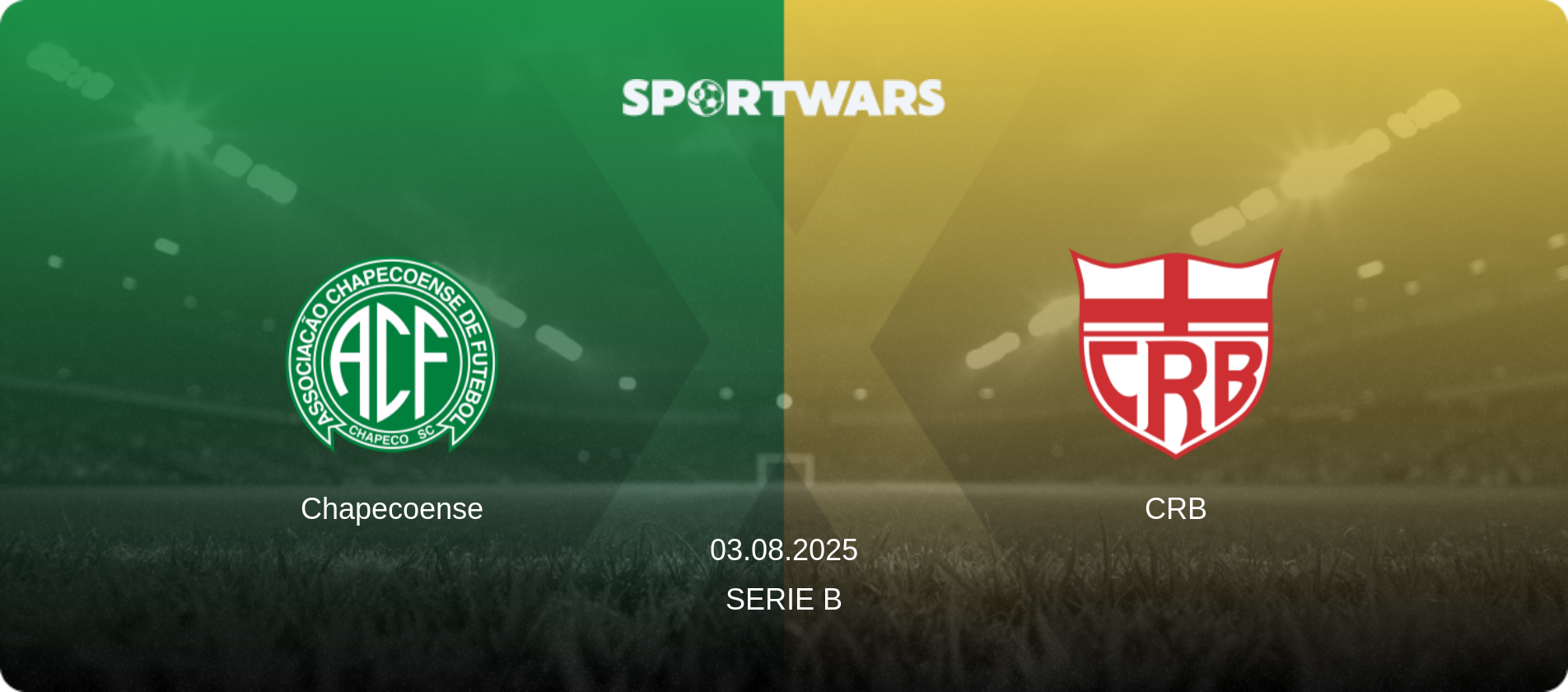 Chapecoense — CRB, 03.08.2025 — Serie B (match preview)