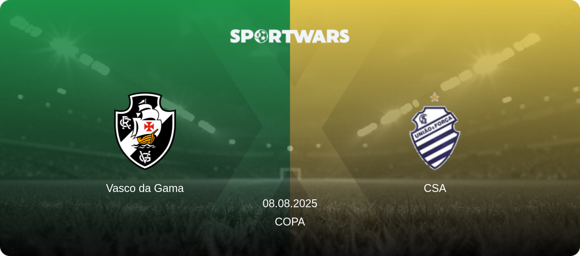 Vasco da Gama — CSA, 08.08.2025 — Copa (match preview)