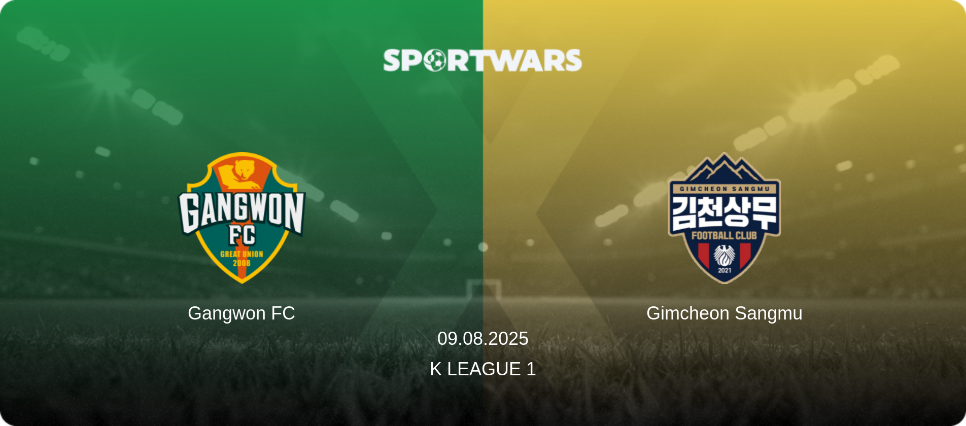 Gangwon FC — Gimcheon Sangmu, 09.08.2025 — K League 1 (match preview)