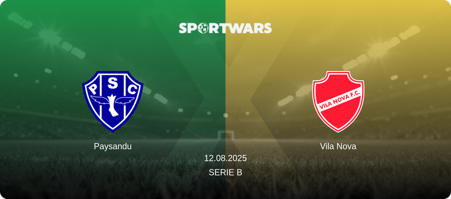 Paysandu — Vila Nova, 12.08.2025 — Serie B (match preview)