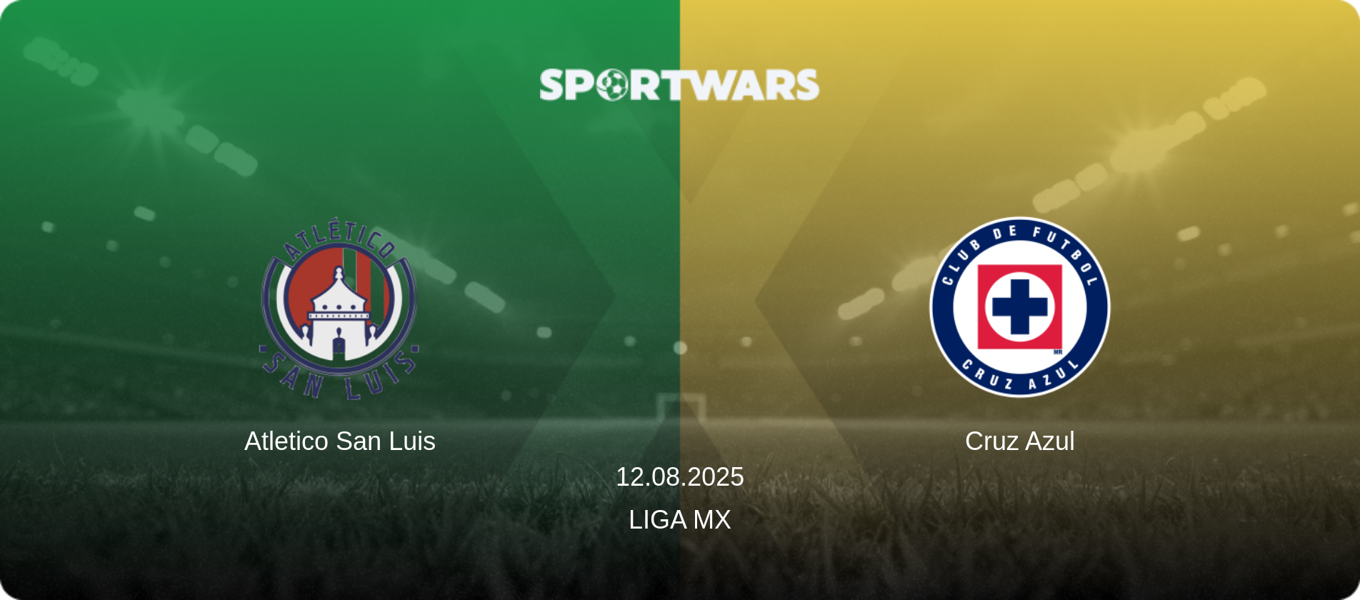 Atletico San Luis — Cruz Azul, 12.08.2025 — Liga MX (match preview)
