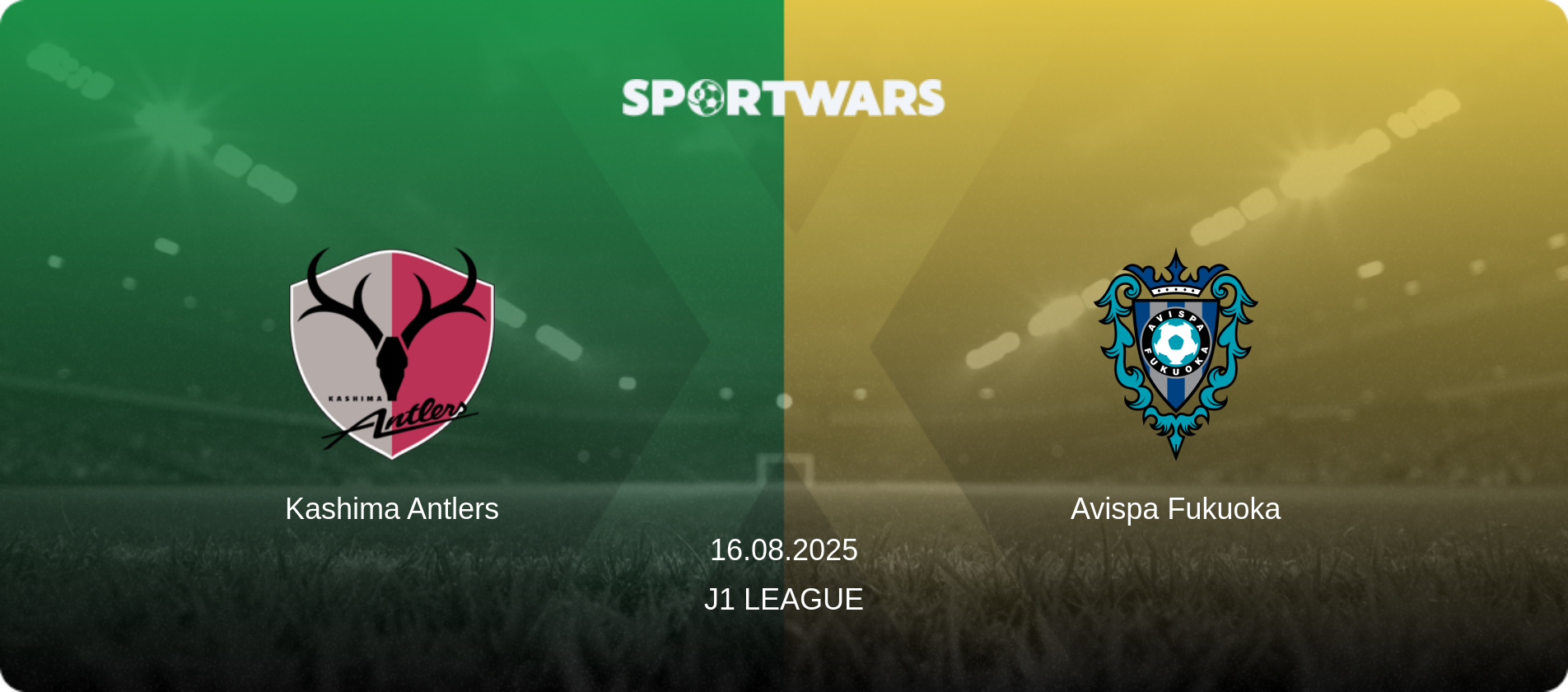 Kashima Antlers — Avispa Fukuoka, 16.08.2025 — J1 League (match preview)