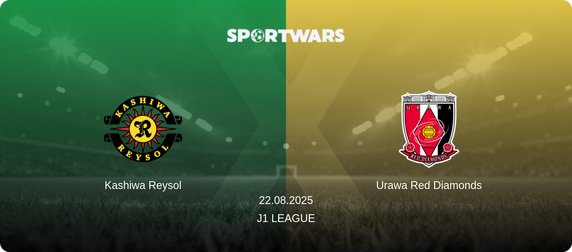 Kashiwa Reysol — Urawa Red Diamonds, 22.08.2025 — J1 League (match preview)