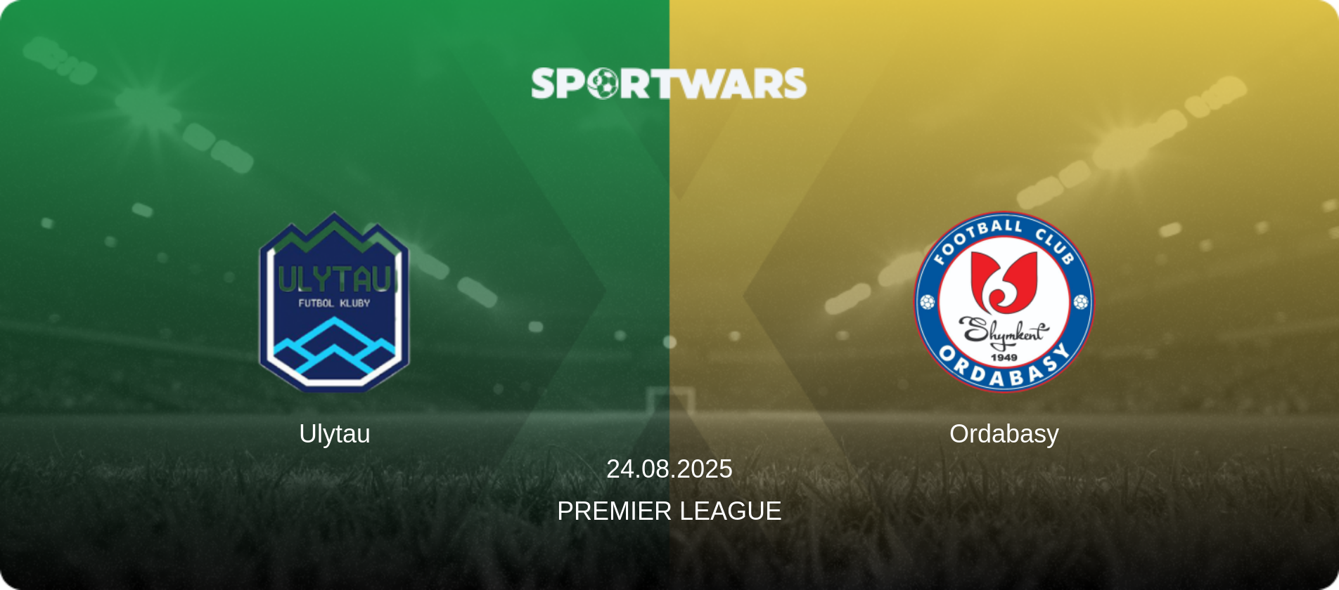Ulytau — Ordabasy, 24.08.2025 — Premier League (match preview)