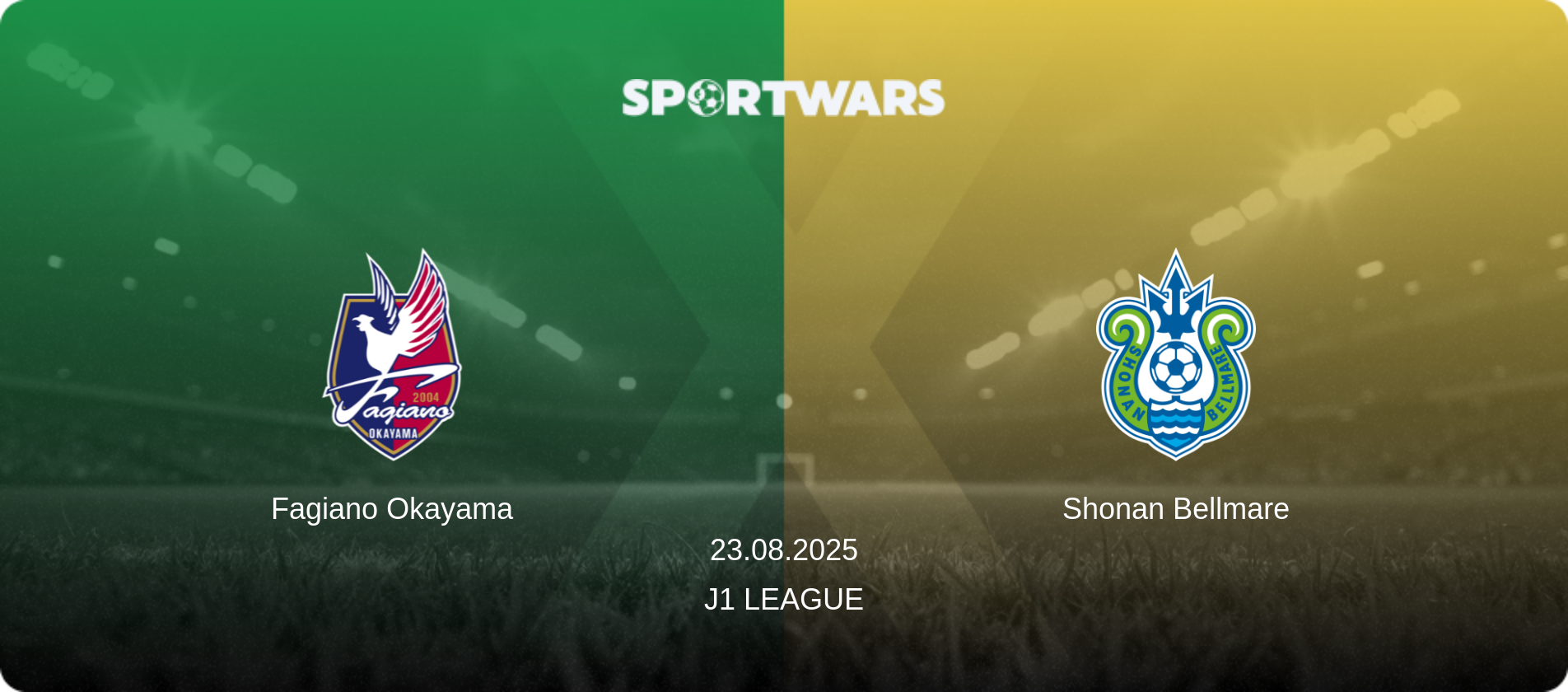 Fagiano Okayama — Shonan Bellmare, 23.08.2025 — J1 League (match preview)