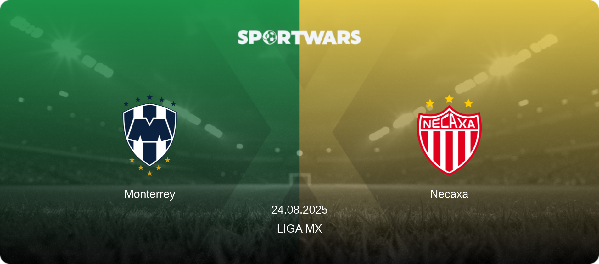 Monterrey — Necaxa, 24.08.2025 — Liga MX (match preview)