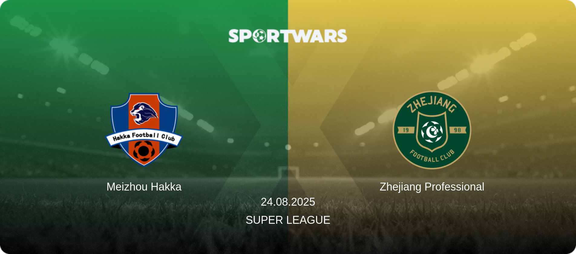 Meizhou Hakka — Zhejiang Professional, 24.08.2025 — Super League (match preview)