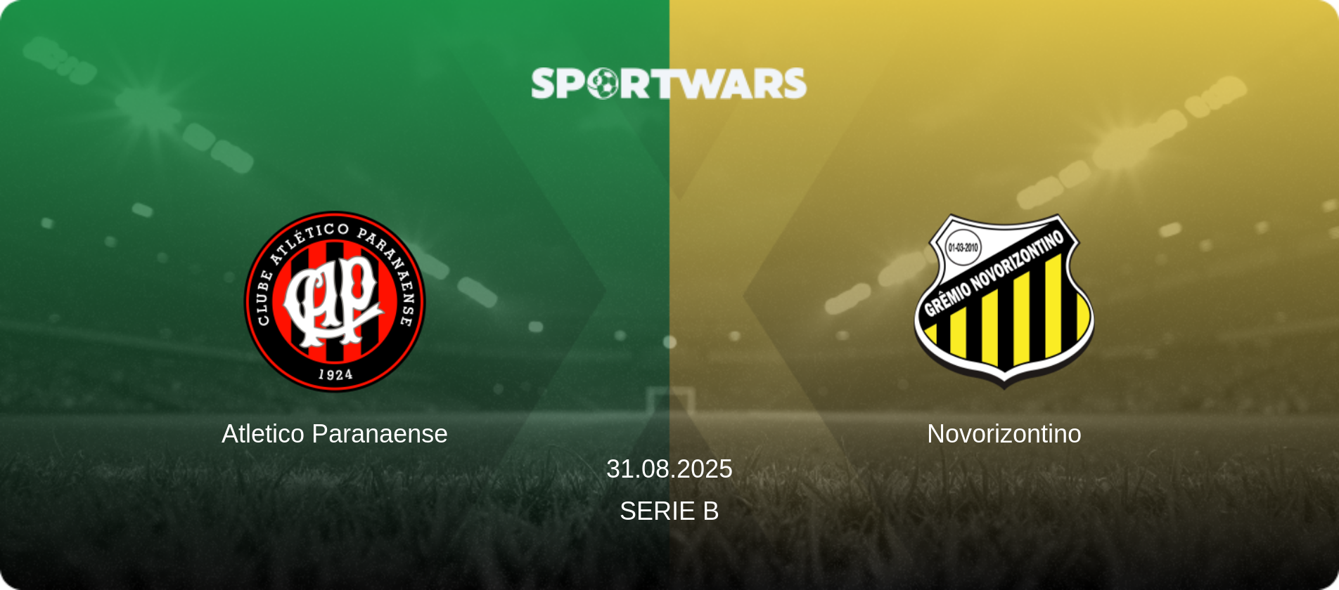 Atletico Paranaense — Novorizontino, 31.08.2025 — Serie B (match preview)