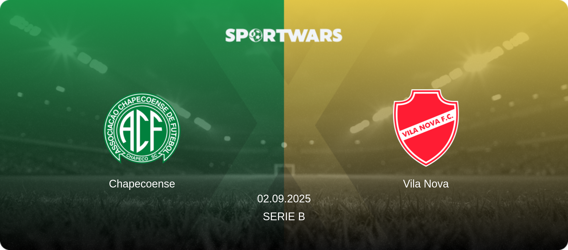 Chapecoense — Vila Nova, 02.09.2025 — Serie B (match preview)