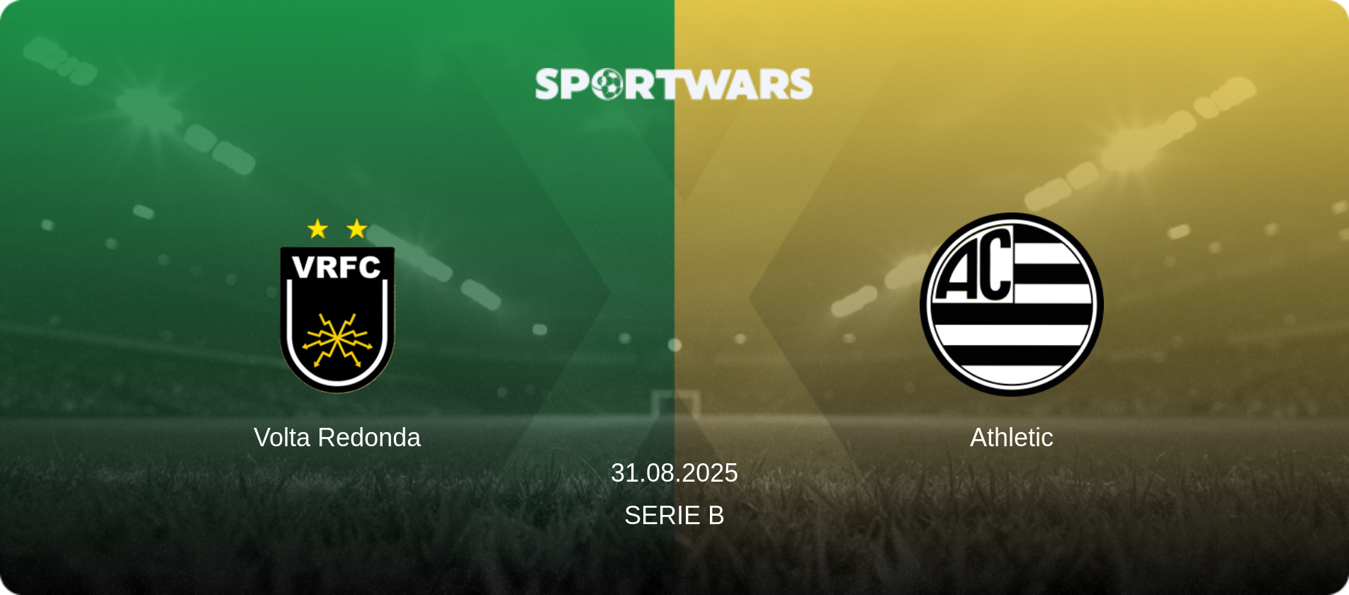 Volta Redonda — Athletic, 31.08.2025 — Serie B (match preview)