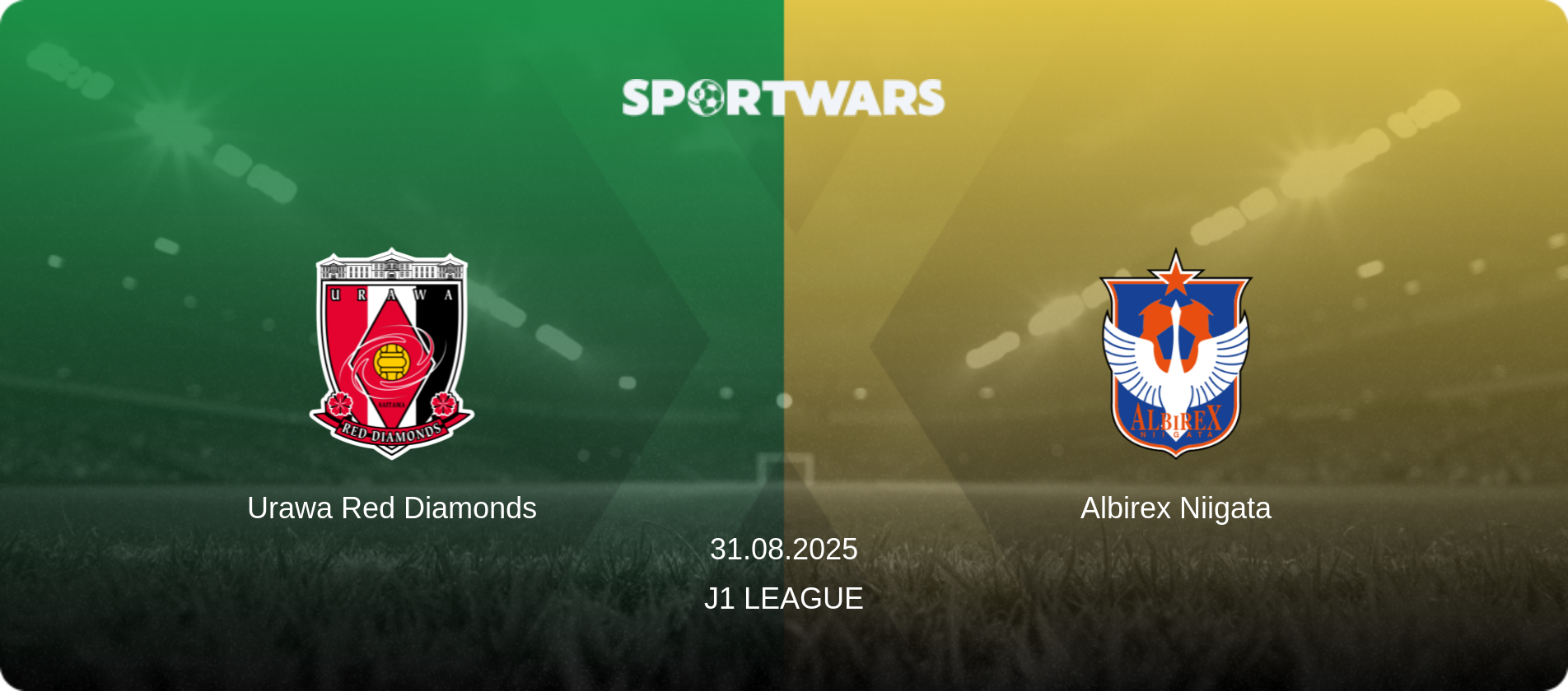Urawa Red Diamonds — Albirex Niigata, 31.08.2025 — J1 League (match preview)