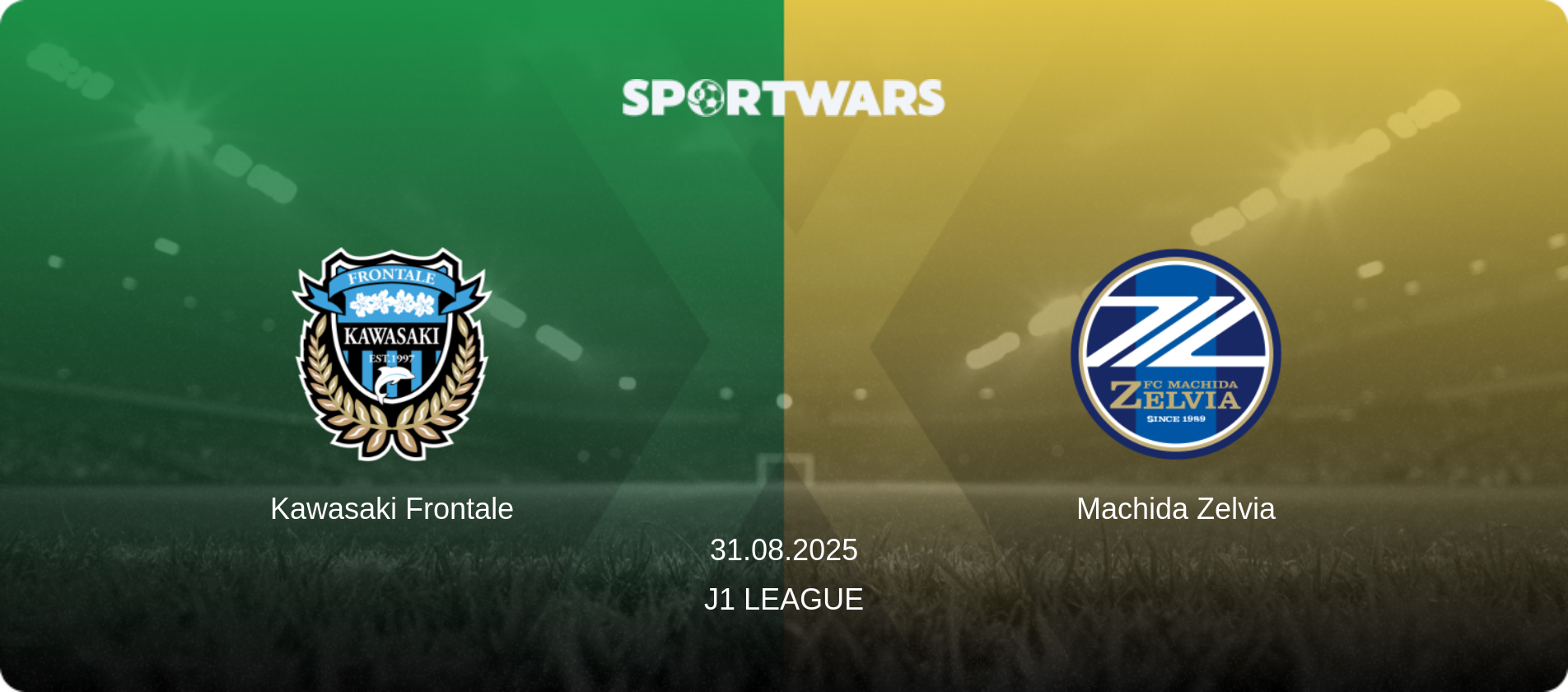 Kawasaki Frontale — Machida Zelvia, 31.08.2025 — J1 League (match preview)